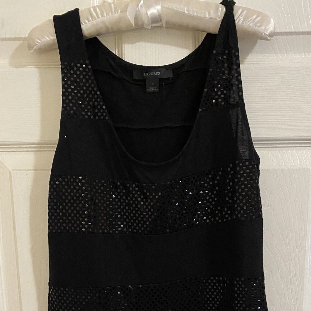 Express Sparkly Clubbing Dress